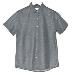 Julian & Mark Devin Short Sleeve Shirt grey. Size small. New with tag.